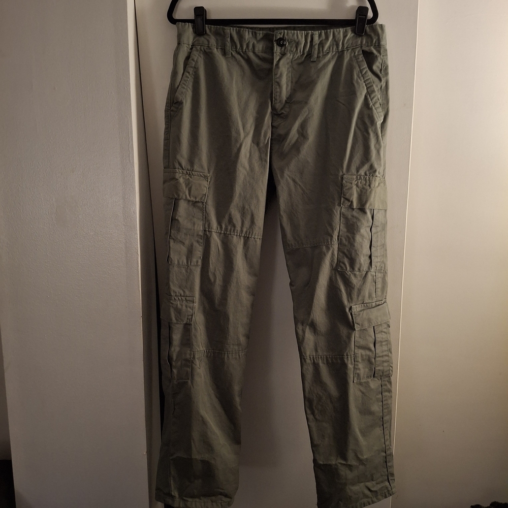 JB Collection Men's Sage Green Cargo Pants